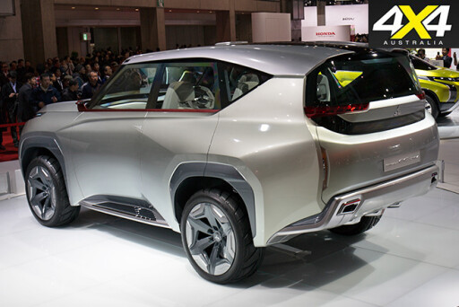 Mitsubishi pajero future rear