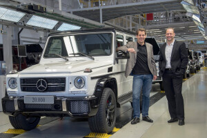 Mercedes-Benz producing 20,000th G-Class