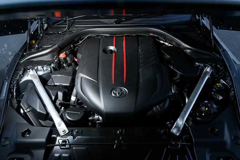 The Toyota Supra uses BMW's B58 straight-six engine