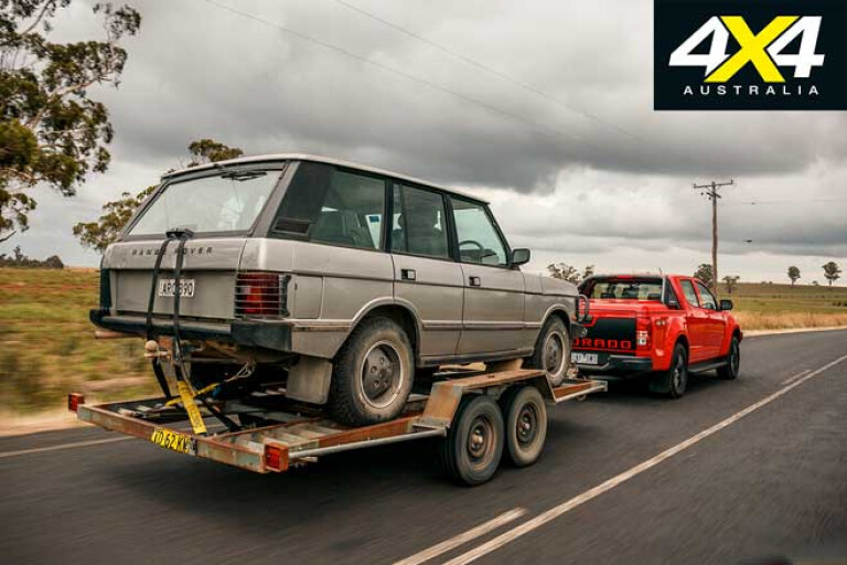 Science Of Towing Ute And Trailer Range Rover Jpg