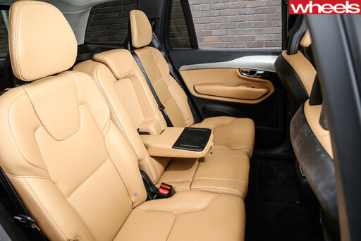 Volvo -XC90-rear -seats