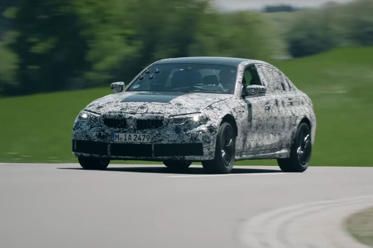 2021 G80 BMW M3 Nurburgring development video teaser