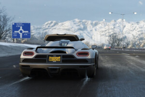 Koenigsegg Regera with WhichCar number plate