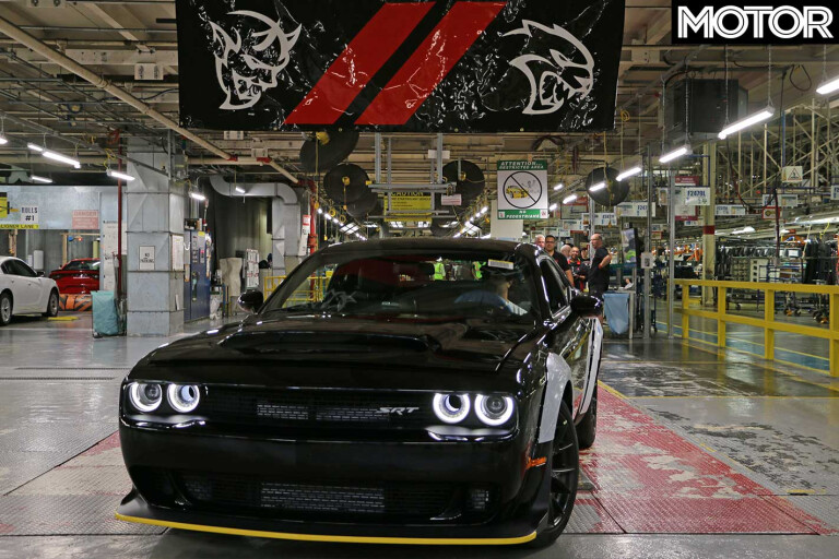Final 2018 Dodge Challenger Srt Demon Rolls Off Production Line Jpg