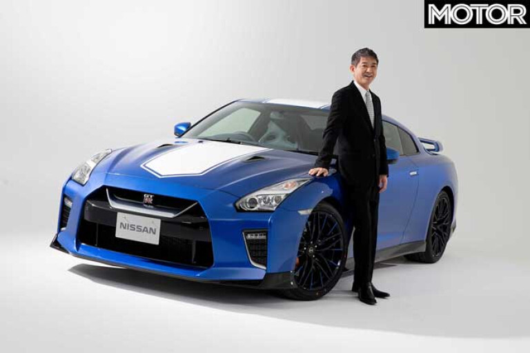 Hiroshi Tamura Nissan R 35 GT R 50th Anniversary Jpg