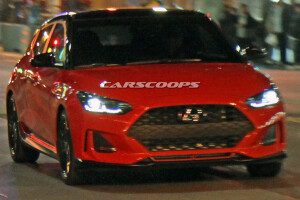 2018 Hyundai Veloster spied without camo ahead of official reveal