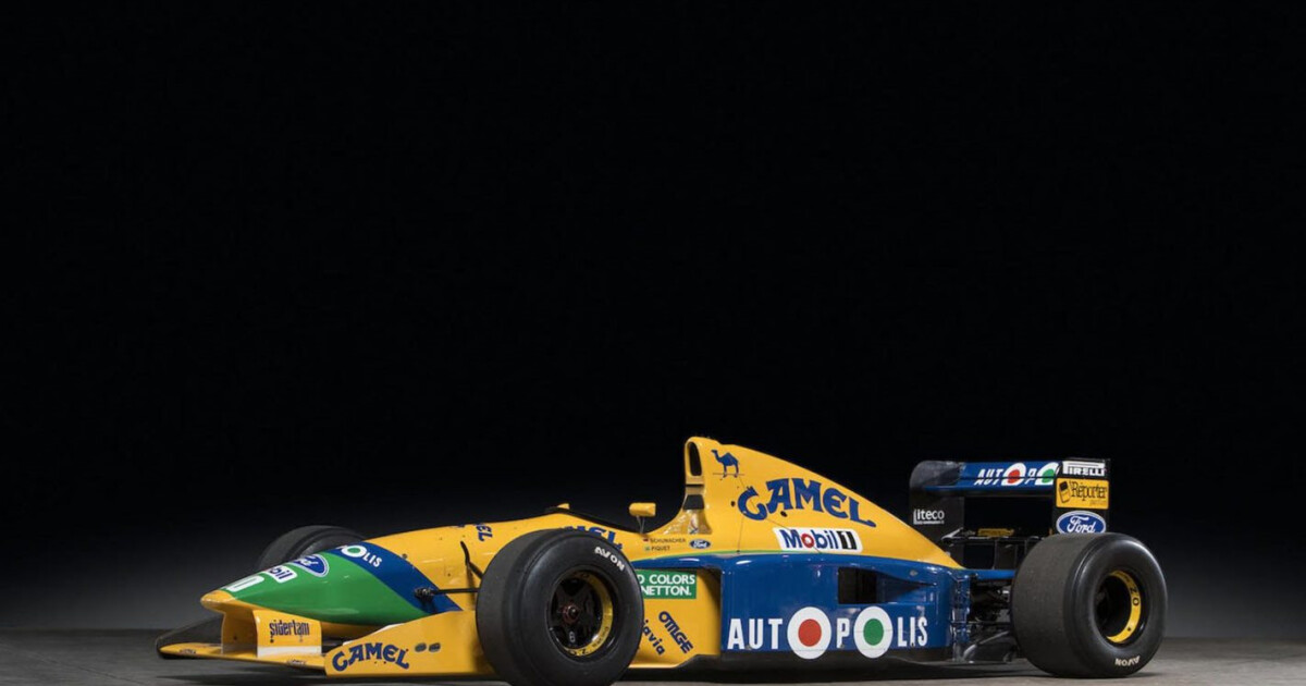 Ex-Schumacher F1 car goes under the hammer for $1.1 million