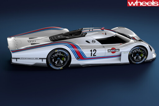 Porsche Vision GT Concept side