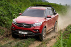 Ssangyong Musso Front Side Action Jpg