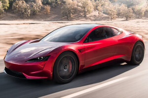 Customers hand over 66K for a ride in the new Tesla Roadster