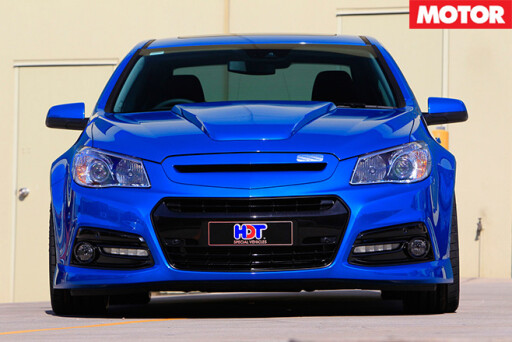 VF Commodore Blue Meanie front