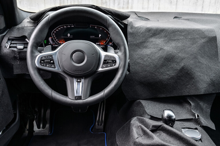 BMW 3 Series prototype interior