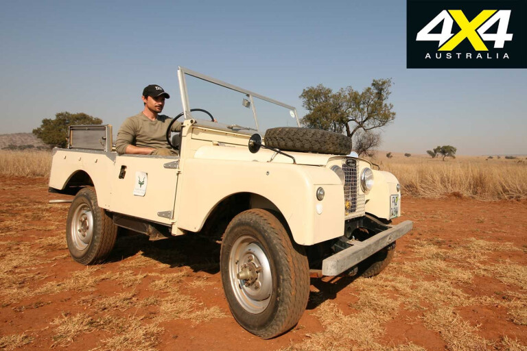 Kevin Richardson The Lion Whisperer and his Land Rover Series 1