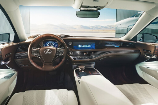 2018 Lexus LS 500 interior