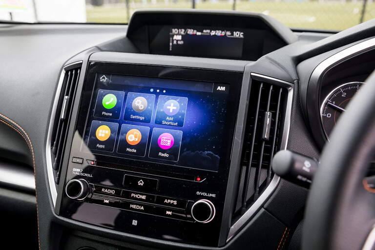 Ford Focus Active infotainment system