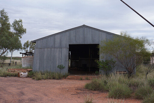 Old shearing shed