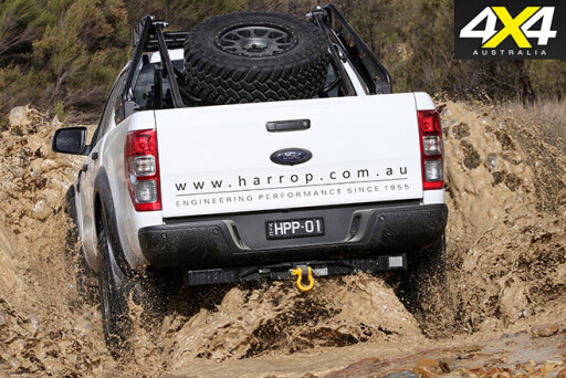 Custom harrop ford ranger mud driving