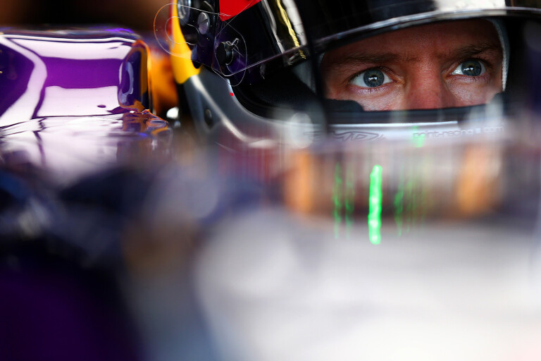 Sebastian Vettel at British GP