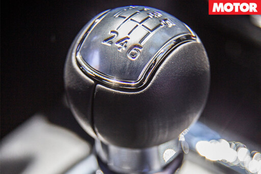 Ford Mustang gearstick