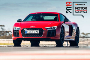 Performance Car of the Year 2019 4th place Audi R8 RWS