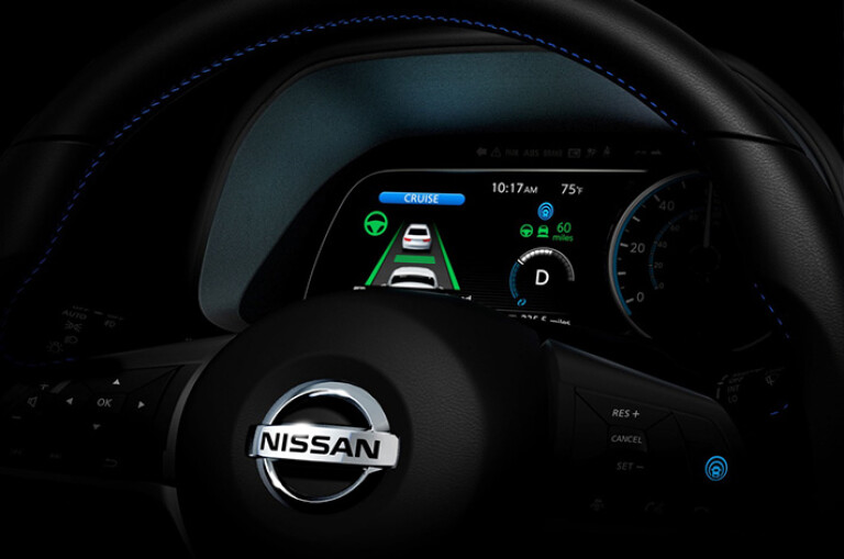 Nissan Leaf Autonomous System Jpg