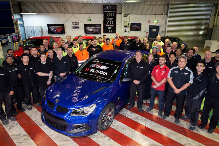 HSV builds 85,000th vehicle