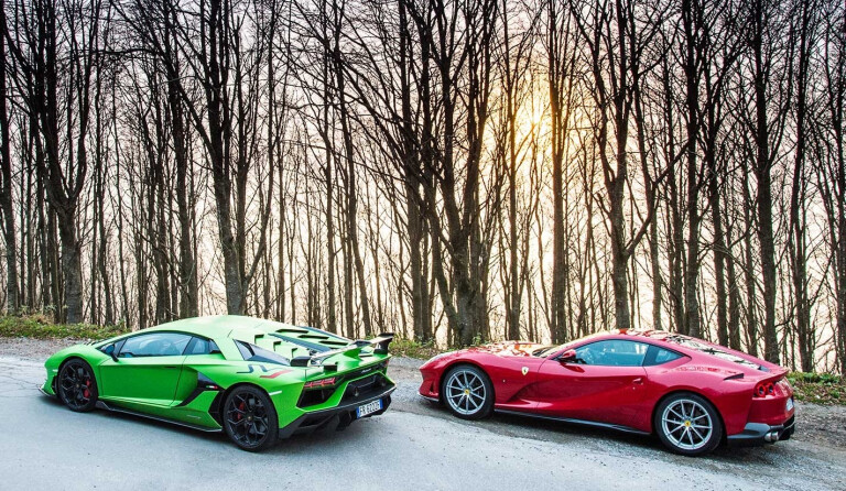 Ferrari versus Lamborghini
