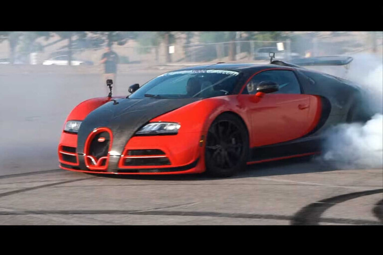 Bugatti Veyron rear-wheel drive conversion