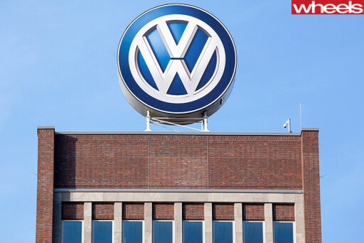 Volkswagen -sign -on -building