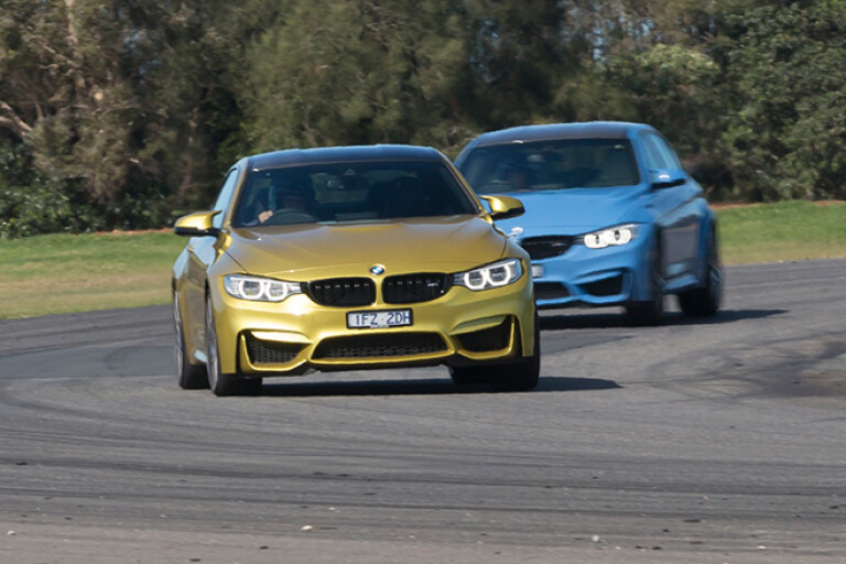 BMW M3 and M4 competition