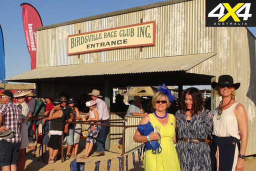 Dressing up for the birdsville races