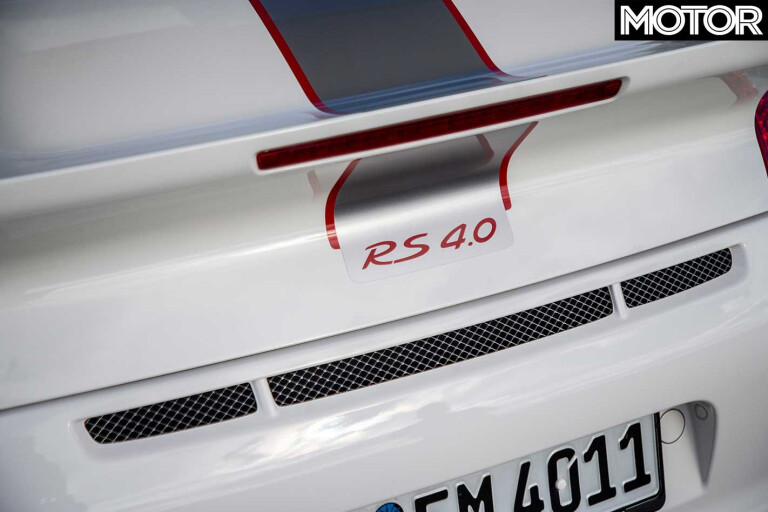 2018 Porsche 911 997 GT 3 RS 4 0 Rear Badge 282 29 Jpg