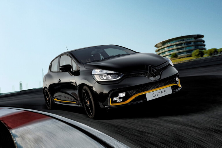 Renault announces rare Clio RS 18 ahead of F1 opener
