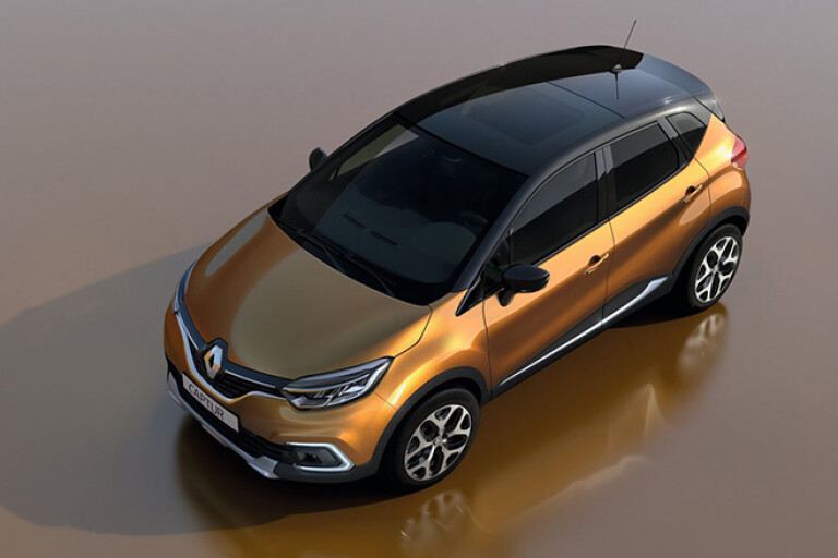 2017 Renault Captur top side