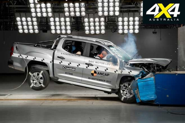 Dual Cab Ute Safety Features Explained LDV T 60 Crash Test Jpg