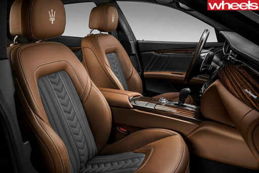 2017-Maserati -Quattroporte -interior