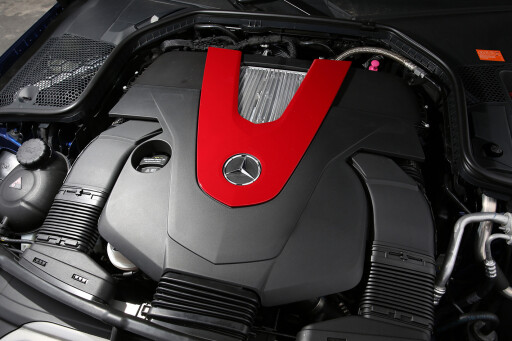Mercedes AMG C43 engine