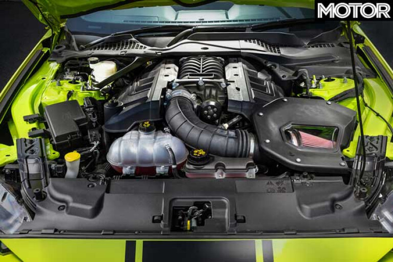 Ford Mustang R-Spec supercharged engine