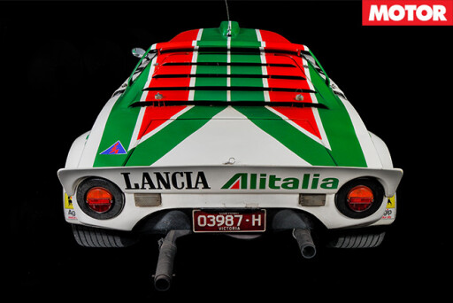 1972-Lancia Stratos rear -back