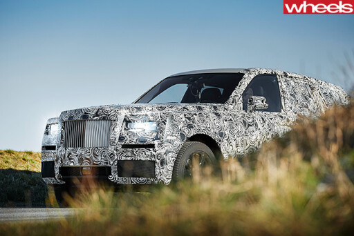 Rolls -Royce -SUV-Porject -Callinan -front -side -on
