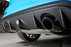Ford Focus RS exhaust