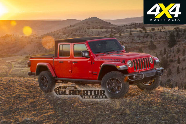 2020 Jeep Gladiator Official Images Leaked Side Jpg