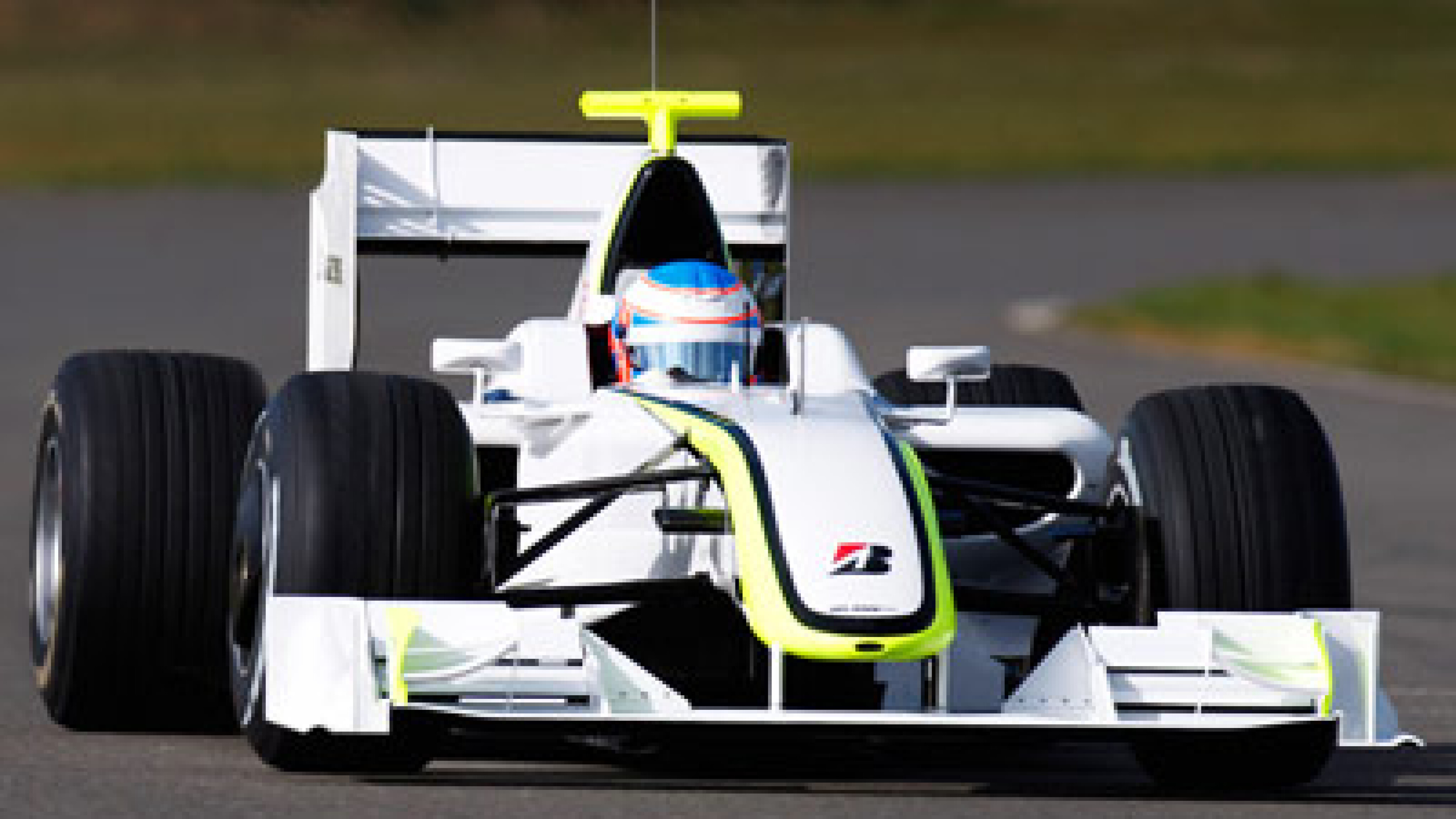 Brawn F1 - Formule 1 - Rubens Barrichello and Ross Brawn
