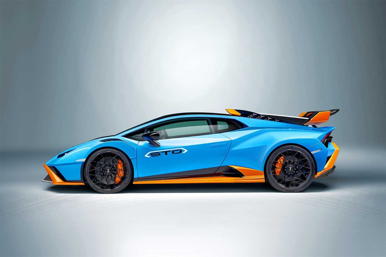 The Huracan STO is a 470kW rear-drive road racer