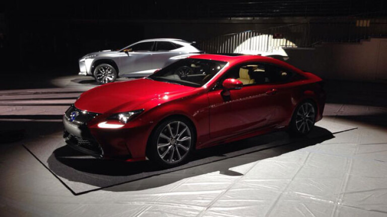 RC Coupe, lexus, sneak peak, unveiled, tokyo motor show,