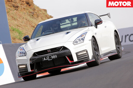 2017 Nissan GT-R Nismo driving