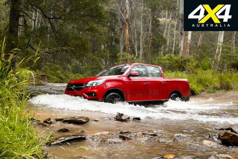 2020 4 X 4 Of The Year Ssangyong Musso XLV Ultimate Water Wading Jpg