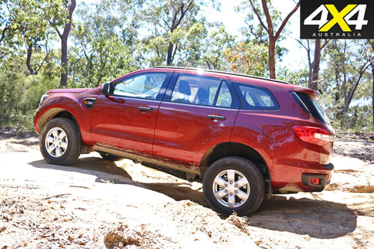 Ford Everest Ambiente side