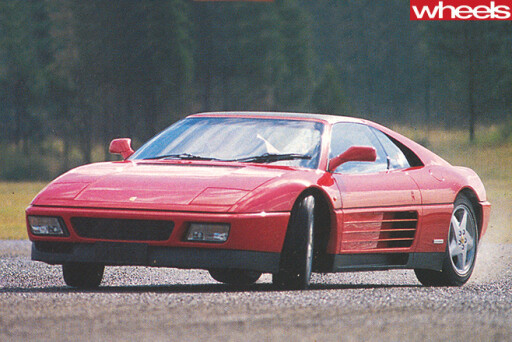 Ferrari -348ts -side -driving
