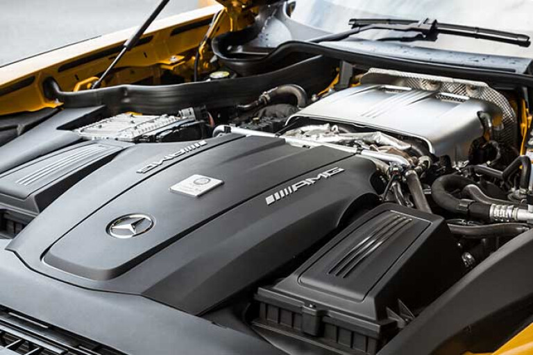 The 4.0-litre twin-turbo V8 produces 430kW and 700Nm.